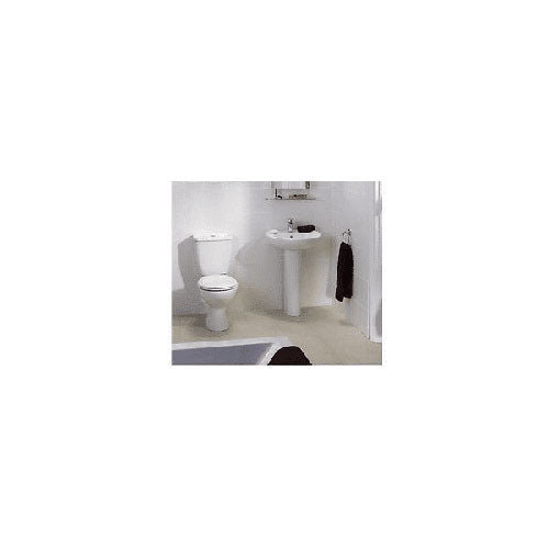 Star Buy Bathroom Suite with Bath, Toilet, Basin Set, Optional Taps and Wastes, by Bathcenter image 12