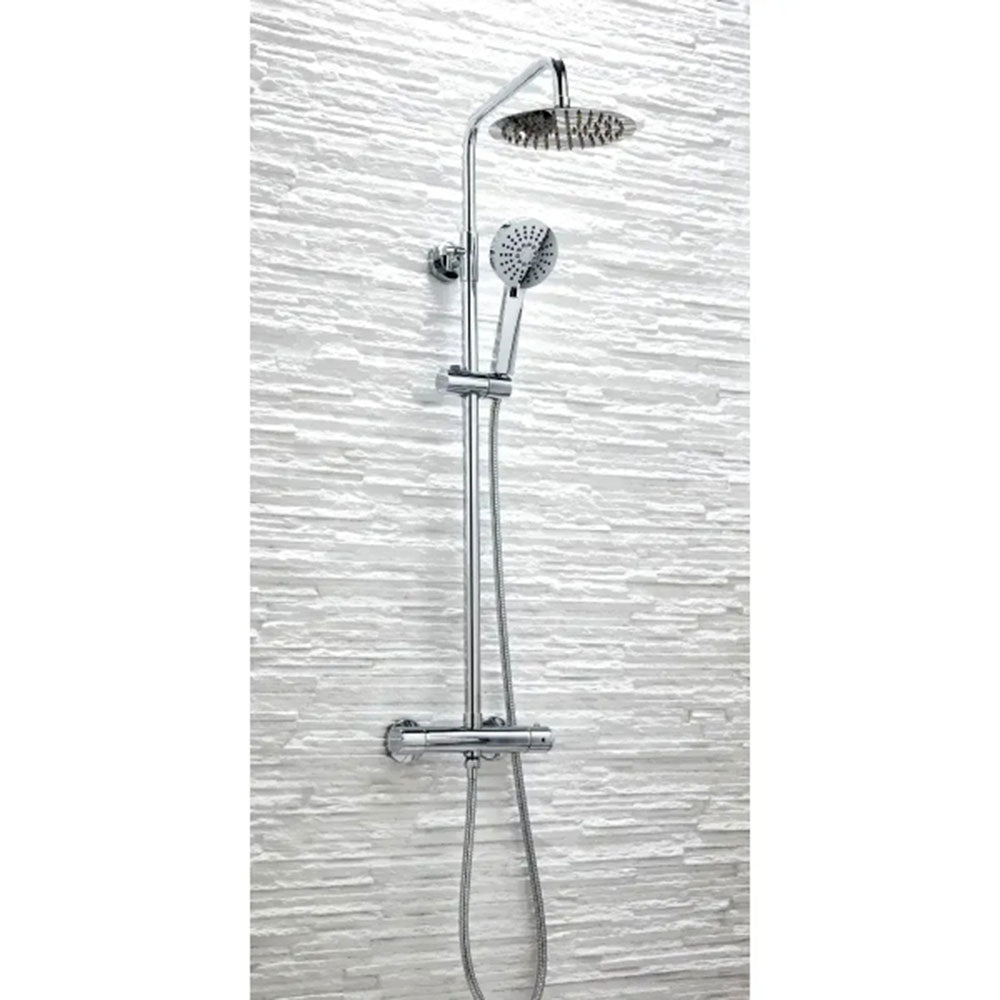 Star Buy Merit Bath with Plain Bath Screen and Sphere Mixer Shower Set image 9