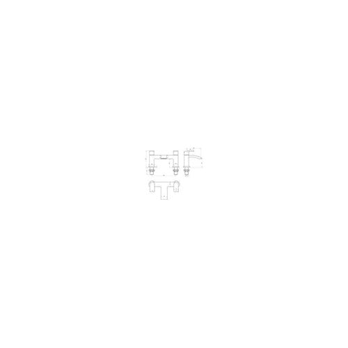 Star Buy Merit Full Bathroom Suite with Basin, Toilet, Taps and Wastes image 16