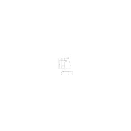 Star Buy Merit Full Bathroom Suite with Basin Unit, Toilet, Taps and Bath Wastes image 13