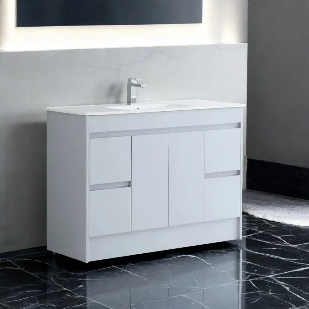 Stockholm Waterproof 1200mm Vanity Unit Light Grey 1