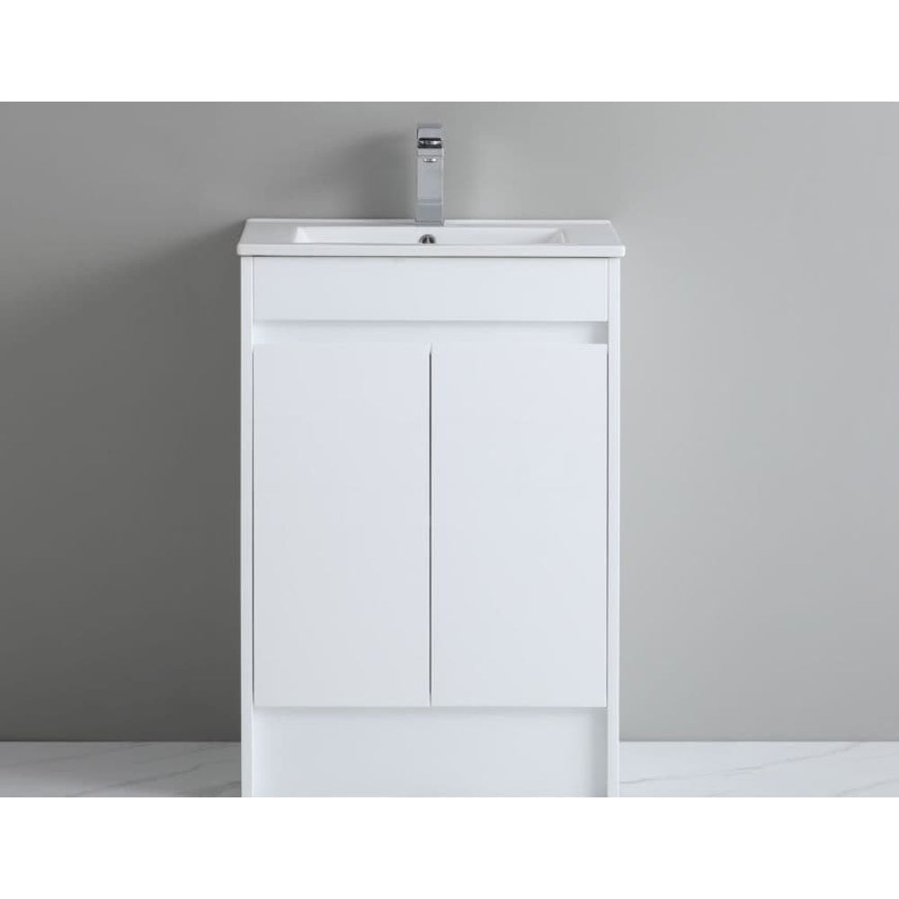 Stockholm Waterproof 600mm Vanity Unit White 1