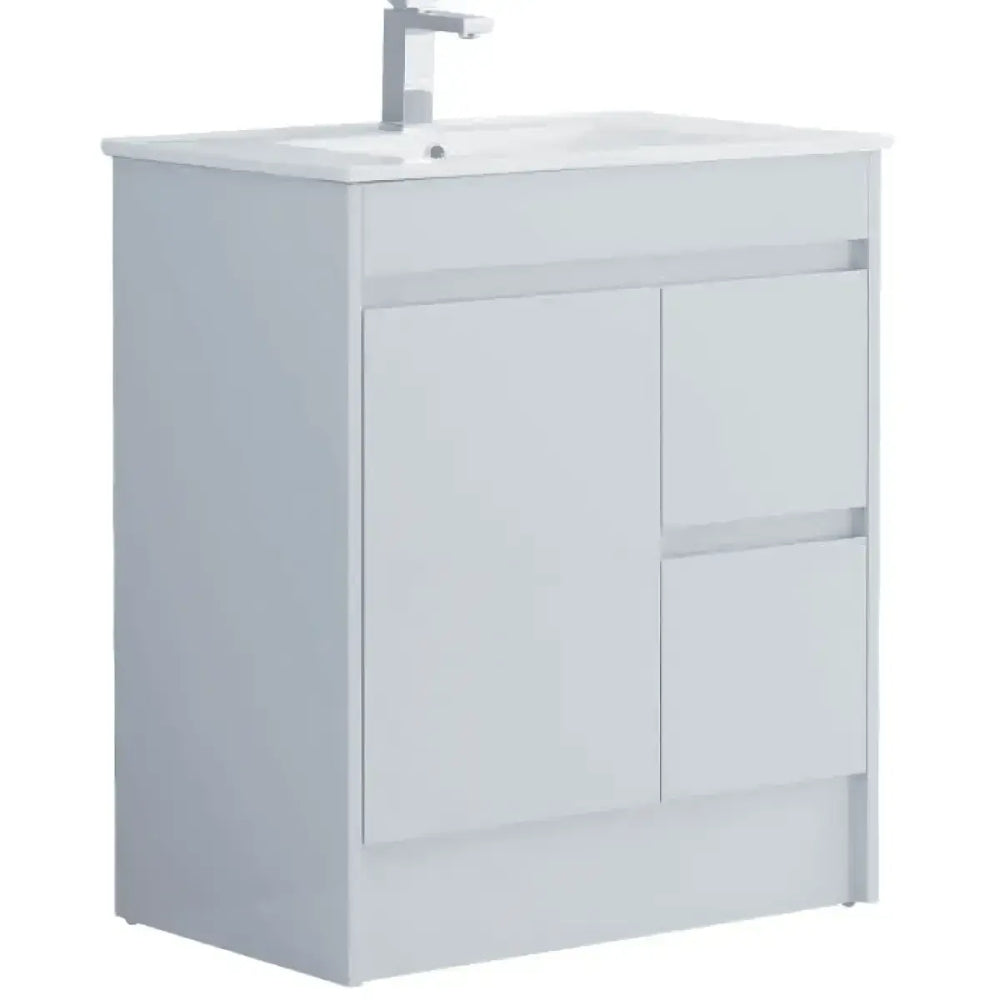 Stockholm Waterproof 750mm Vanity Unit Light Grey 7