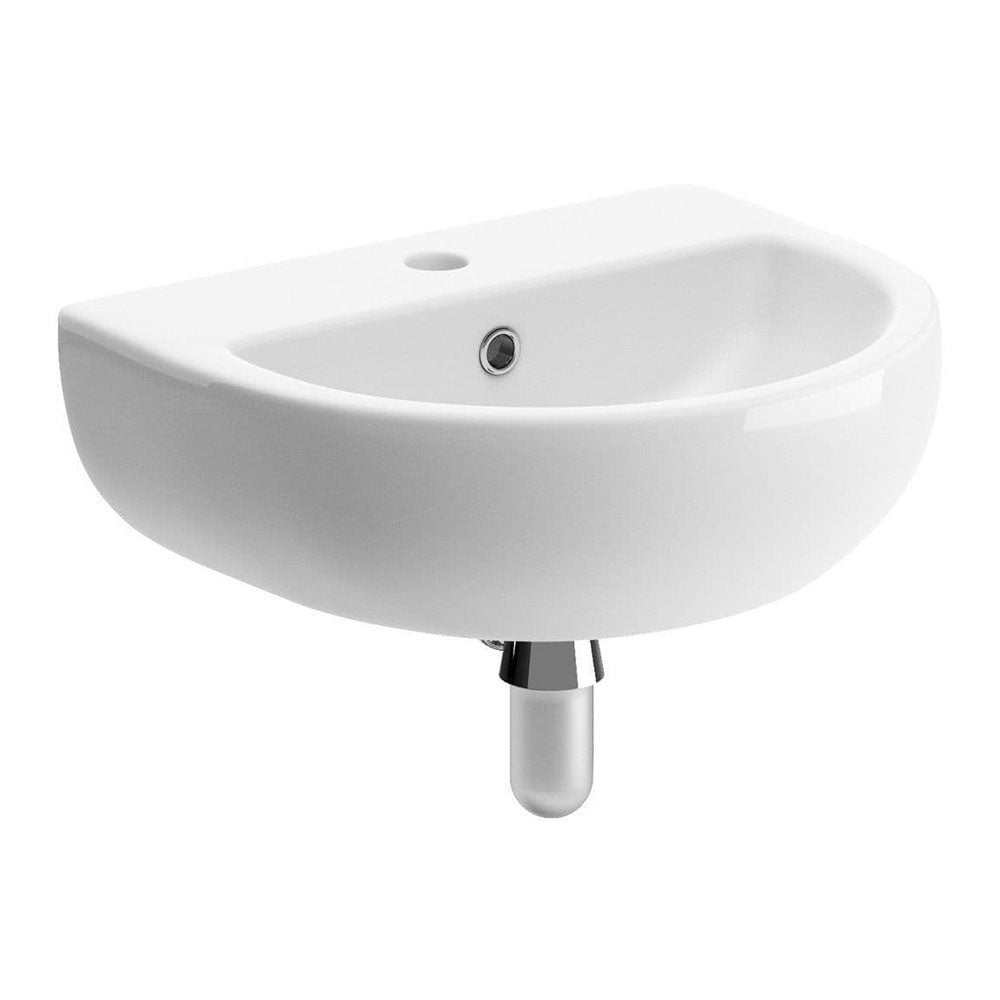 Tengri Cloakroom Basin with Chrome Bottle Trap image