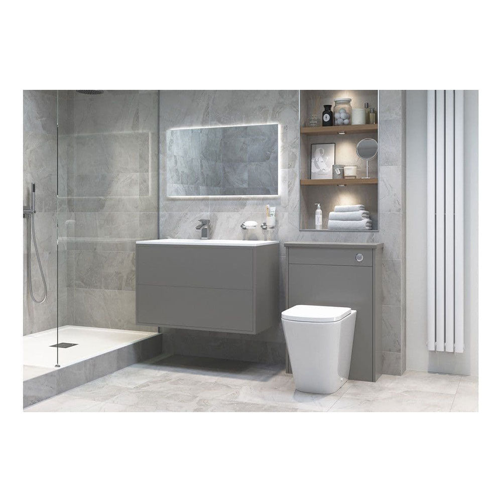 Vegar Rimless Back To Wall Short Projection Toilet and Soft Close Seat image 3