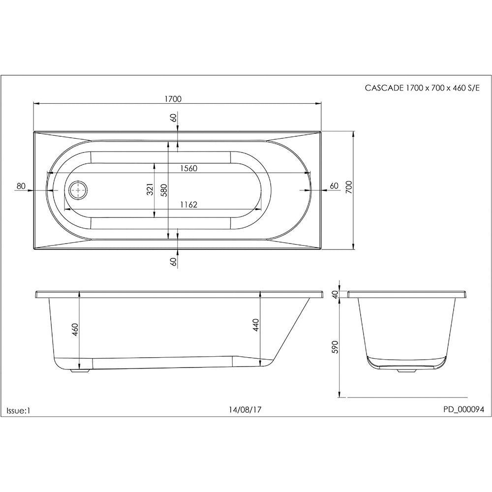 Visione Bathroom Vanity Suite with Bath, Toilet, Basin Set, Optional Taps and Wastes, by Bathcenter image 10