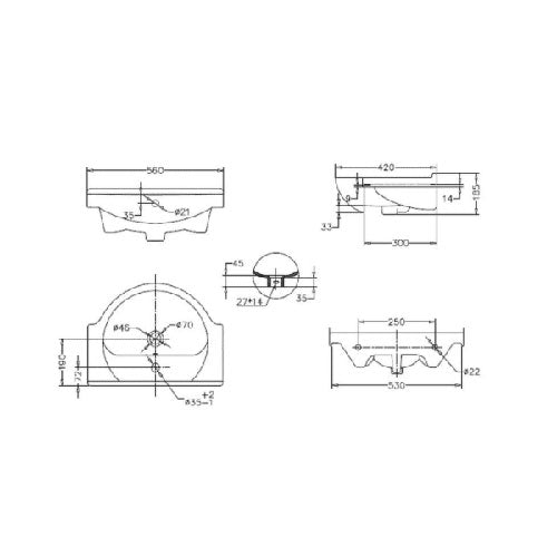 Visione Bathroom Vanity Suite with Bath, Toilet, Basin Set, Optional Taps and Wastes, by Bathcenter image 8