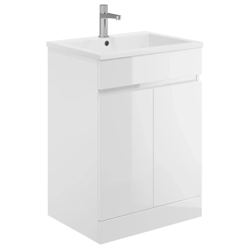 Waterguard 600mm Vanity Unit and Basin, White - 100% Waterproof - Lifetime Guarantee 7