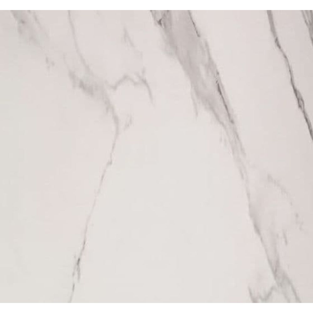 Wet Wall PVC Shower Panels - 1000mm Wide - Marble Matt White