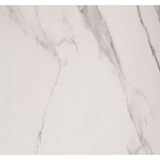 Wet Wall PVC Shower Panels - 1000mm Wide - Marble Matt White