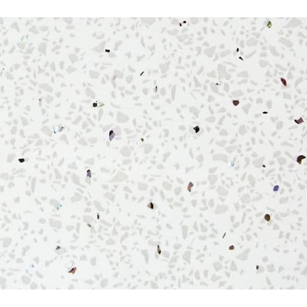 Wet Wall PVC Shower Panels - 1000mm Wide - White Sparkle 1