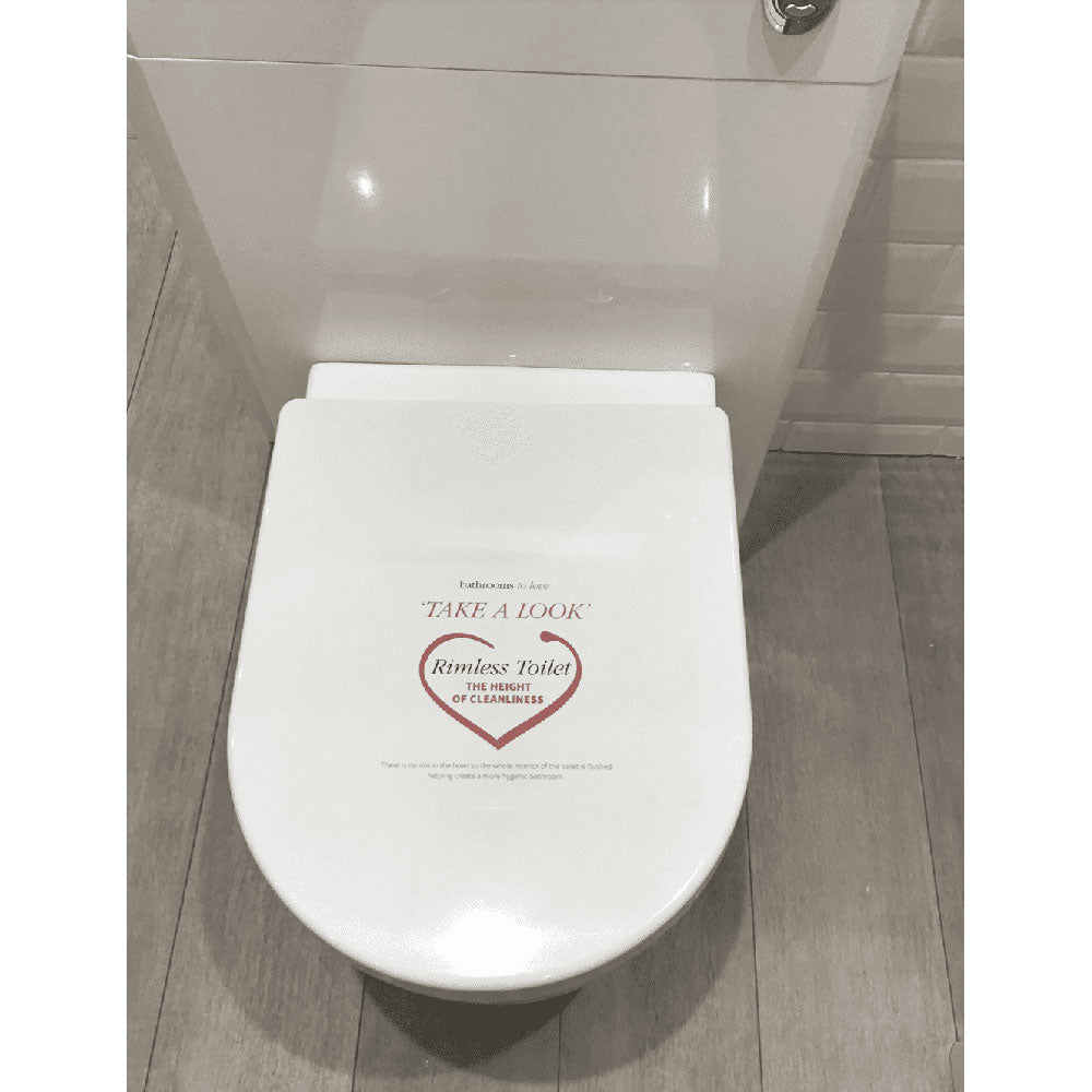 Aquila Back To Wall Toilet With Soft Close Seat image 3