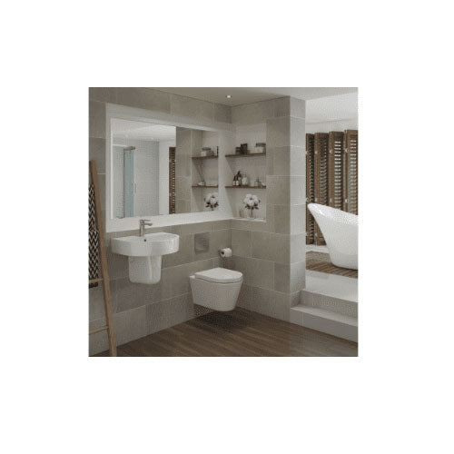 Aquila Rimless Wall Hung Toilet With Soft Close Seat