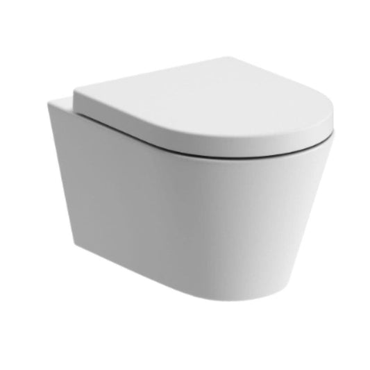 Aquila Rimless Wall Hung Toilet With Soft Close Seat