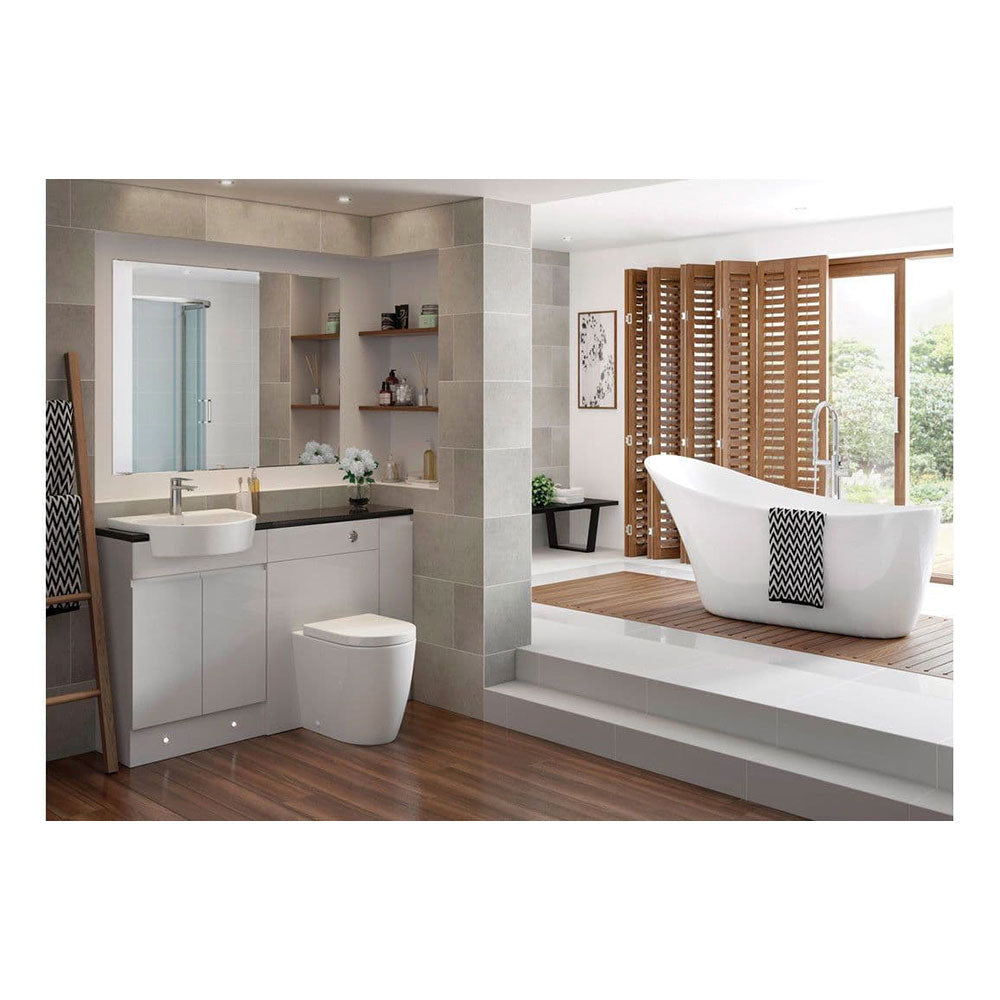Aquila Semi Recessed Basin image 1