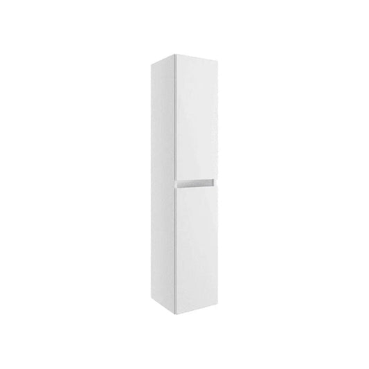 Carmine 300 2 Door Wall Hung Tall Unit, White Gloss image