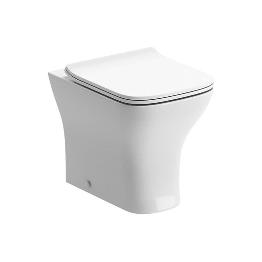 Cedare Back To Wall Toilet, Soft Close Seat image