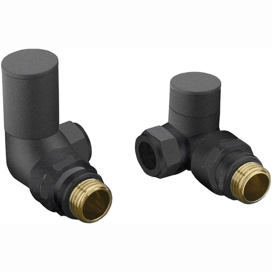 Corner Radiator Valve Pack, Anthracite image