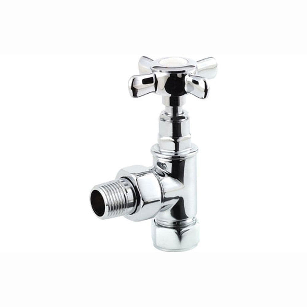 Crosshead Radiator Valve 94 x 45 x 87, Chrome image