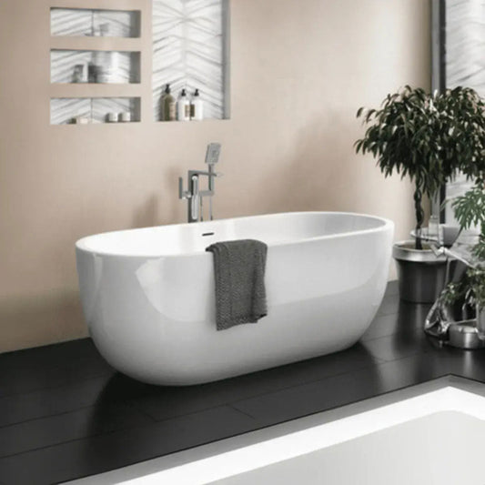 Cygnus 1655 x 745mm White Freestanding Bath image