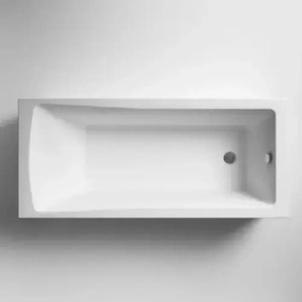 Deva Square Bath, Light Grey Vanity Unit, Bath,  Panels, Taps, Close Coupled Toilet and Basin image 1