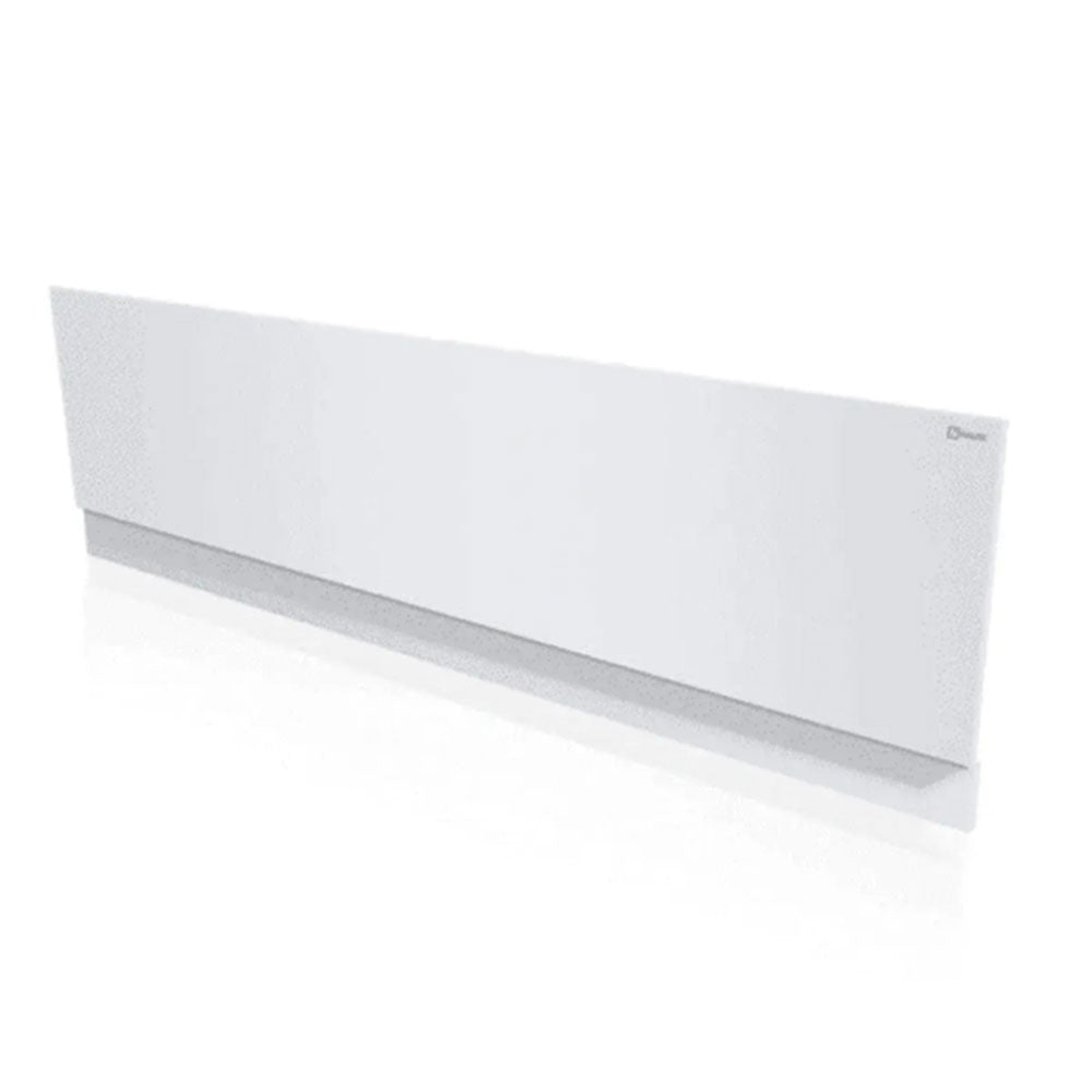 Deva Square Bath, Light Grey Vanity Unit, Bath,  Panels, Taps, Close Coupled Toilet and Basin image 3
