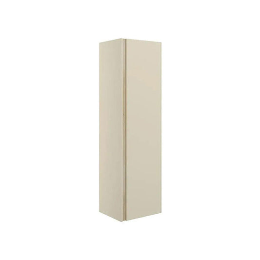 Form 350mm 1 Door Wall Hung Tall Unit, Matt Cotton and Oak Effect
