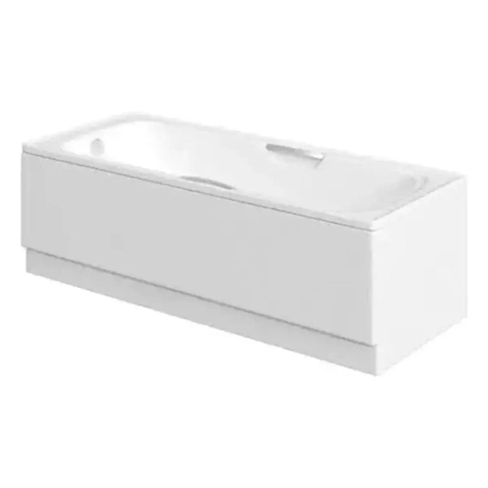 Granada Bathroom Suite with Bath, 2 Tap Hole Basin Unit, Taps and Toilet image 11