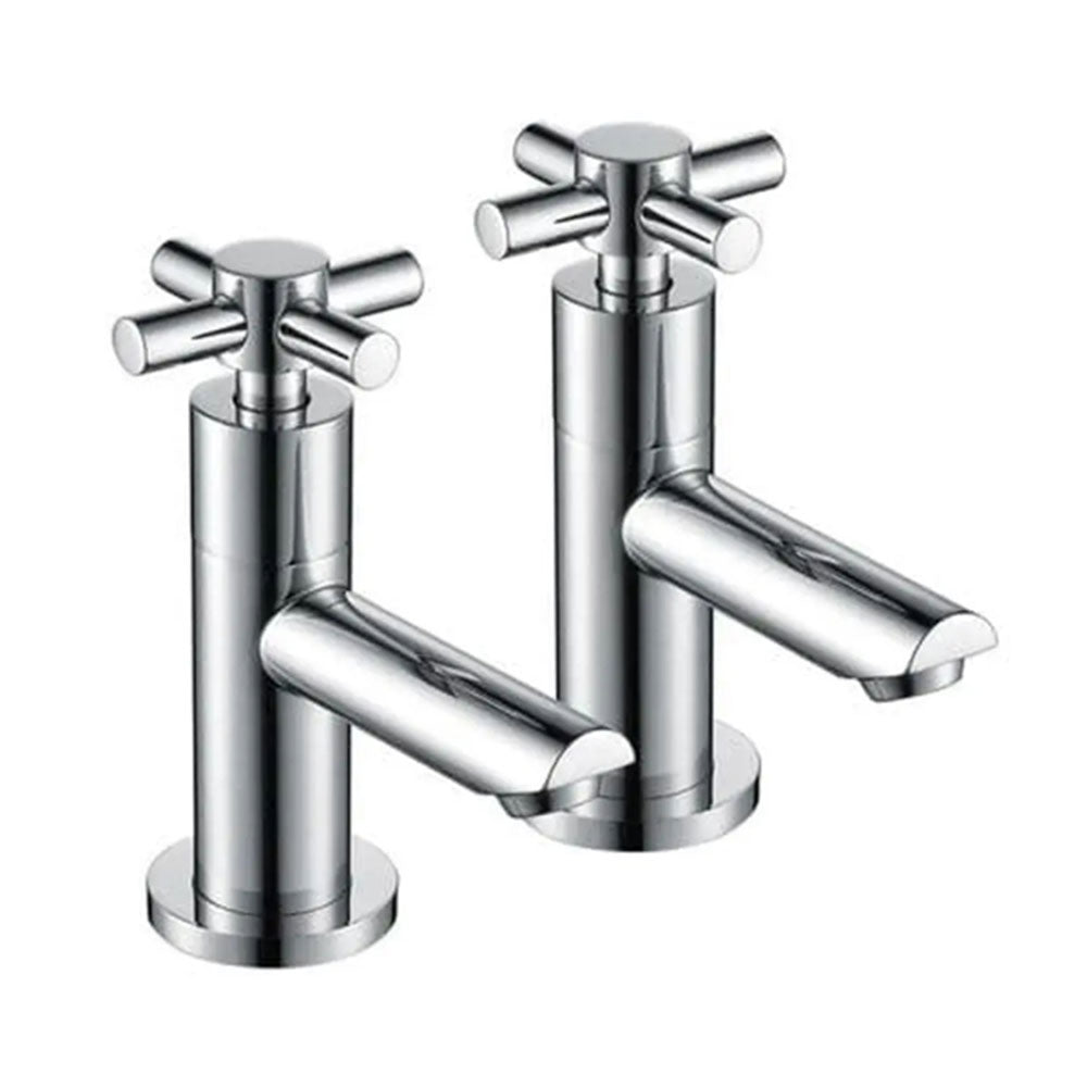 Granada Bathroom Suite with Bath, 2 Tap Hole Basin Unit, Taps and Toilet image 8