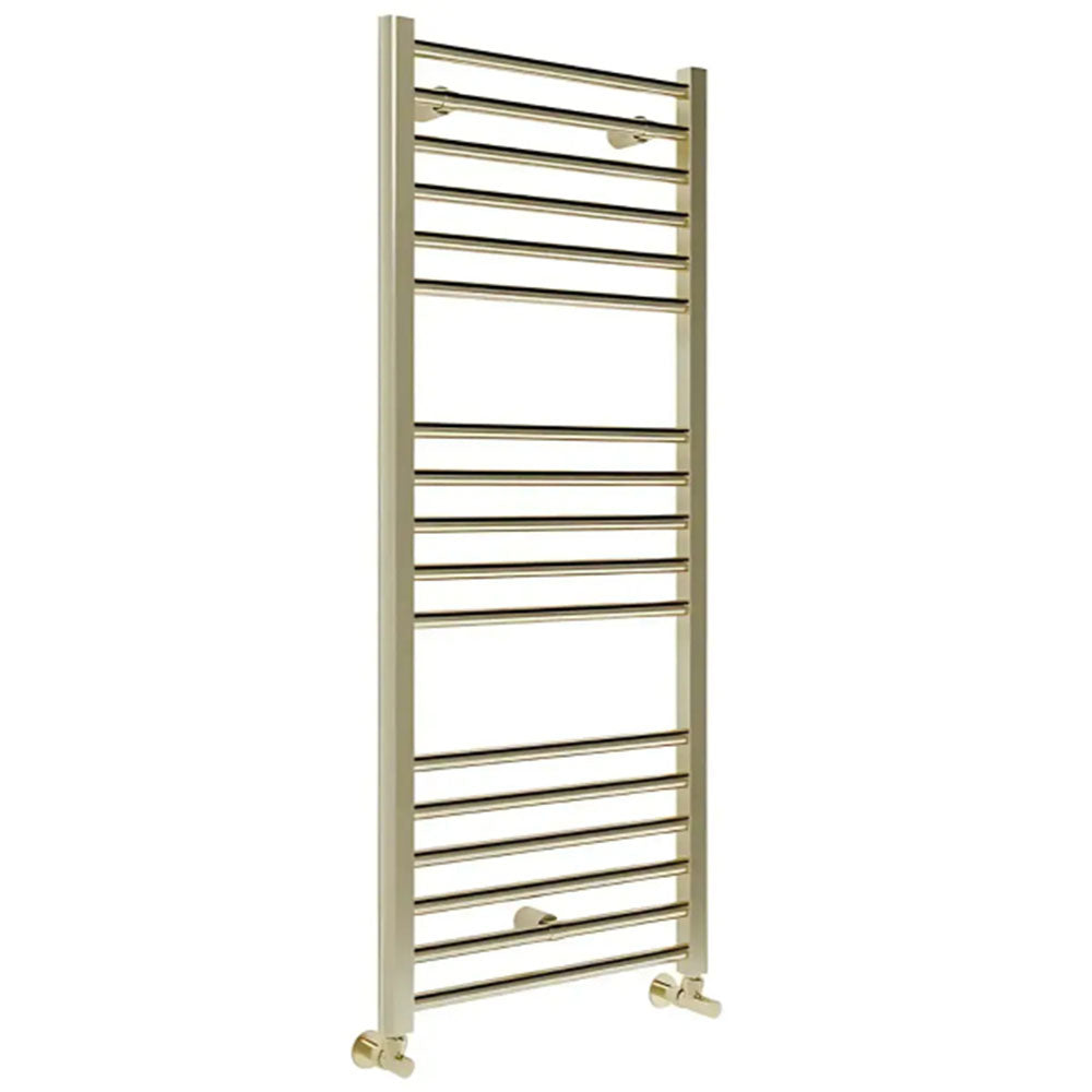 Grena Straight Ladder Radiator 500 x 1200mm, Brushed Brass image