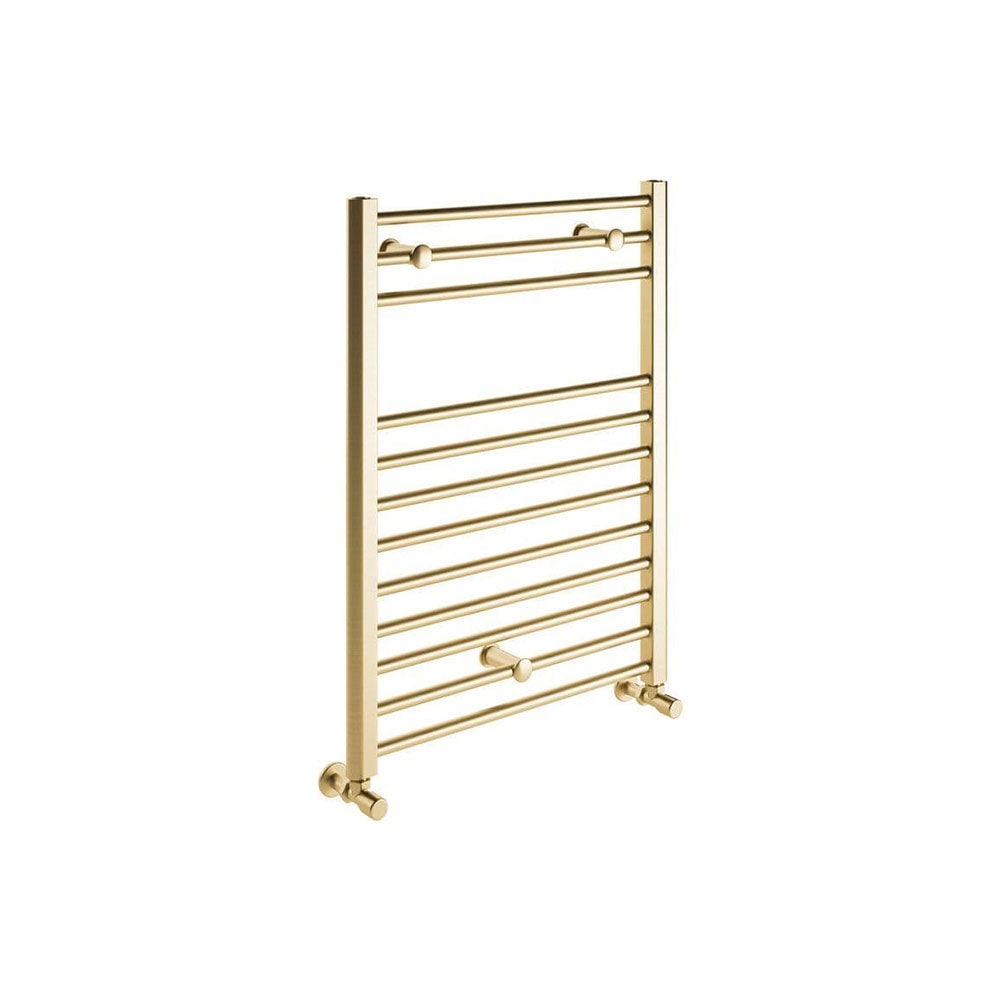 Grena Straight Ladder Radiator 500 x 800mm, Brushed Brass image