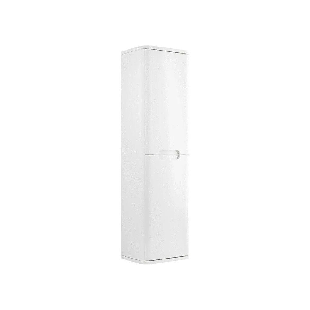 Libras 350 2 Door Wall Hung Tall Unit, White Gloss image