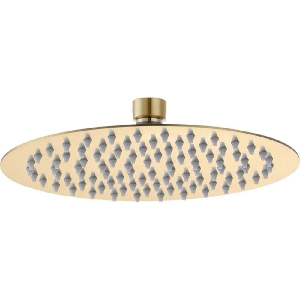 Pesco Brushed Brass 800mm Quadrant Shower Suite image 9