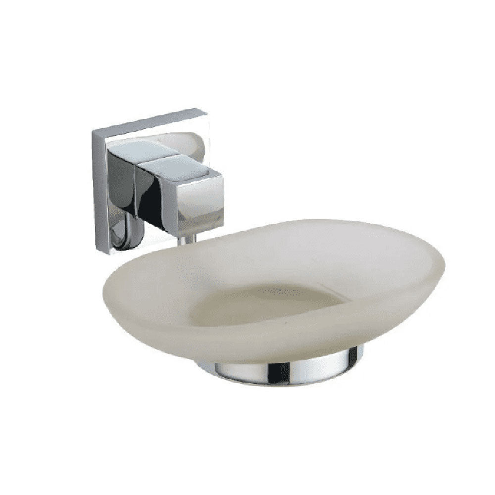 Pure Soap Dish, Chrome image