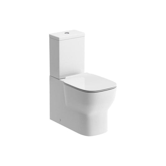 Regors Close Coupled Toilet Fully Shrouded With Soft Close Seat image