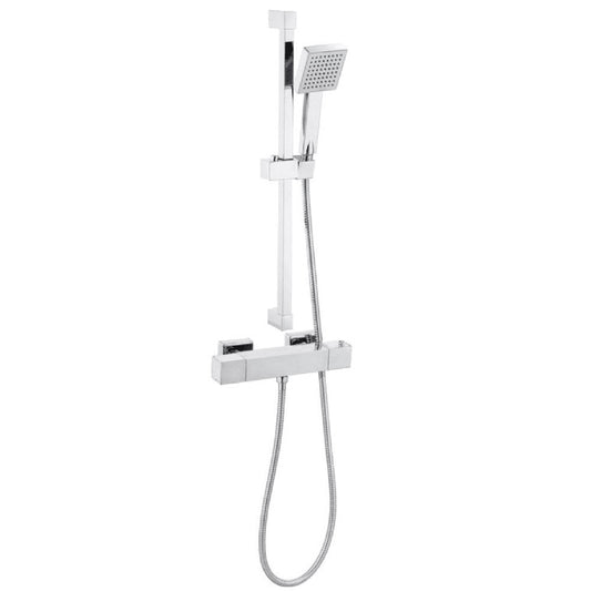 Revatin Cool Touch Thermostatic Bar Mixer Shower, Square image