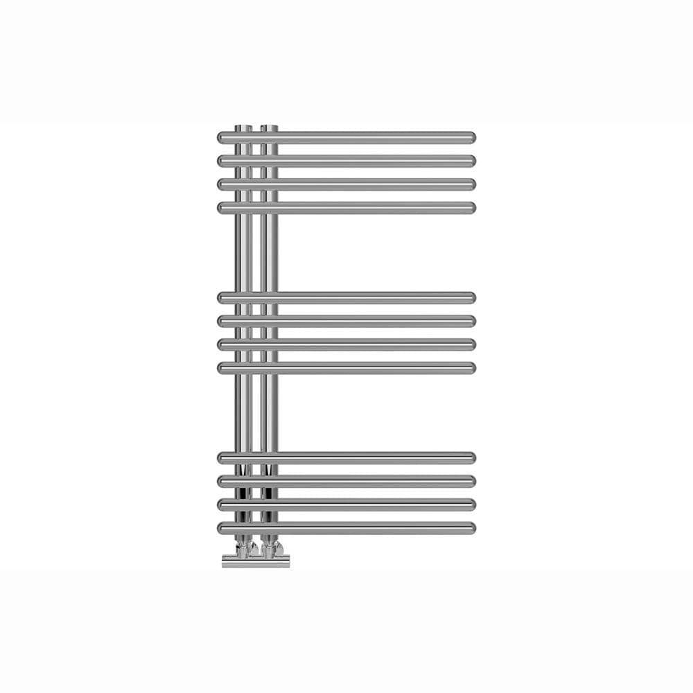 Rhondi 50 Designer Round Ladder Radiator 500 x 800, Chrome image