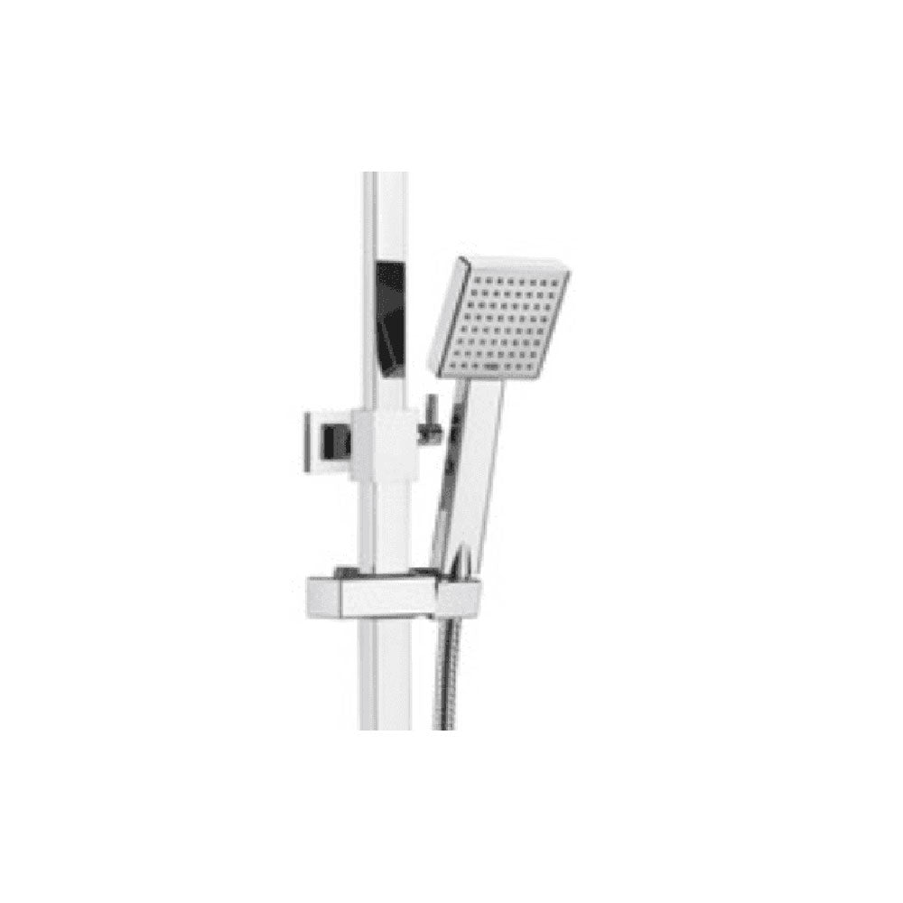 Sagittas Thermostatic Bar Mixer with Overhead and Handset Outlets