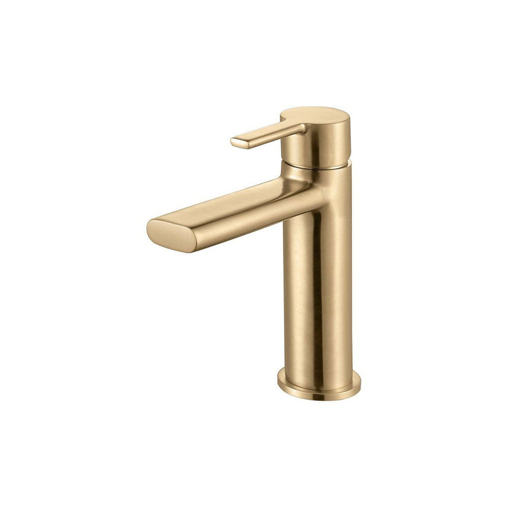 Serpens Brushed Brass Full Bathroom Suite with Taps and Waste image 3