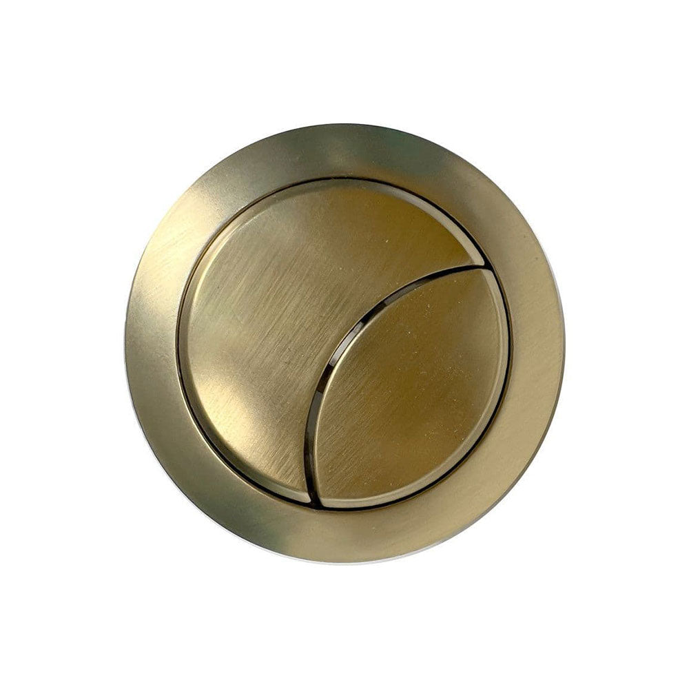 Serpens Brushed Brass Full Bathroom Suite with Taps and Waste image 4