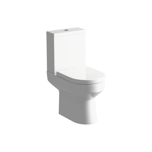 Serpens Close Coupled Comfort Height Toilet Inc Soft Close Seat image