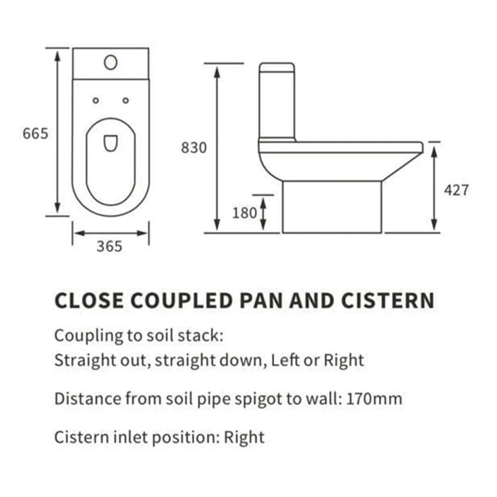 Serpens Vanity Unit Bathroom Suite with 1650x700mm Bath, Matt Black Screen and Dual Shower image 11
