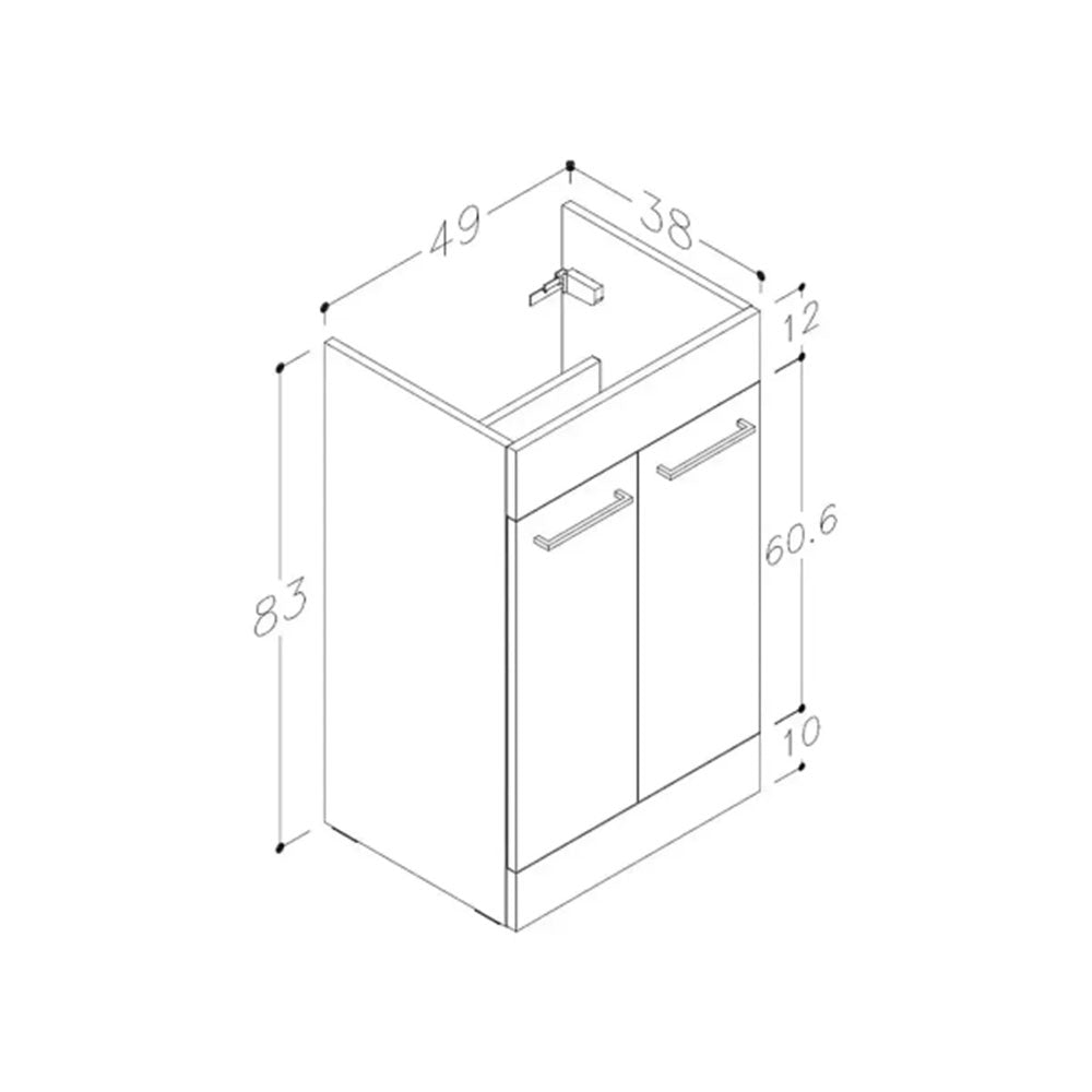 Serpens Vanity Unit Bathroom Suite with 1650x700mm Bath, Matt Black Screen and Dual Shower image 12
