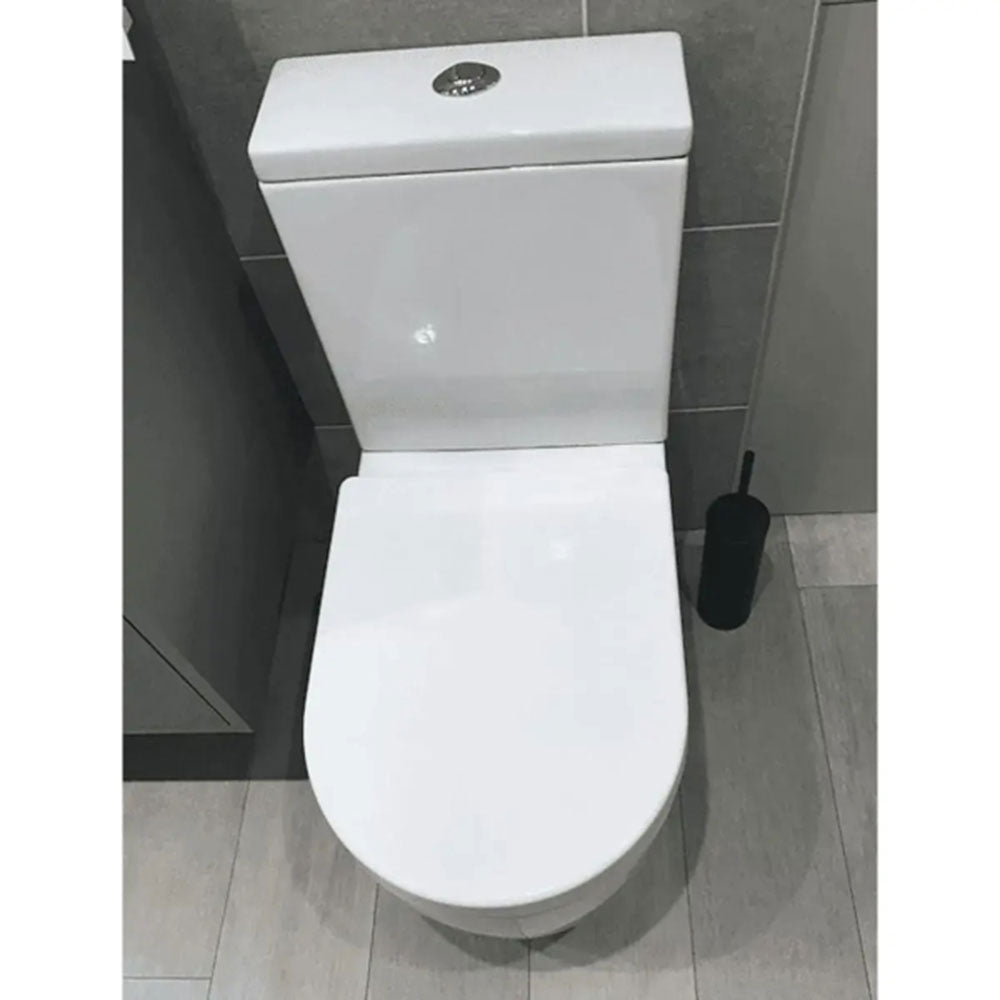 Serpens Vanity Unit Bathroom Suite with 1650x700mm Bath, Matt Black Screen and Dual Shower image 2