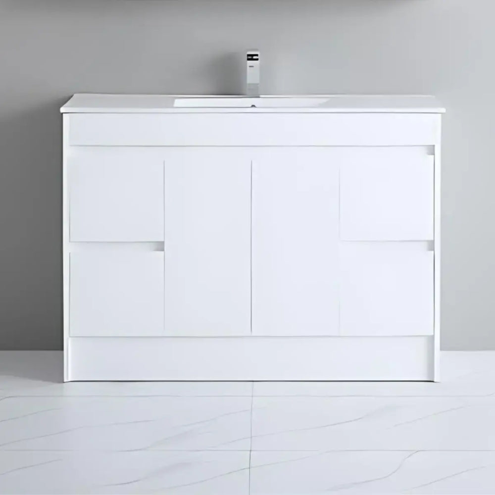 Stockholm Waterproof 1200mm Vanity Unit inc Basin White 2