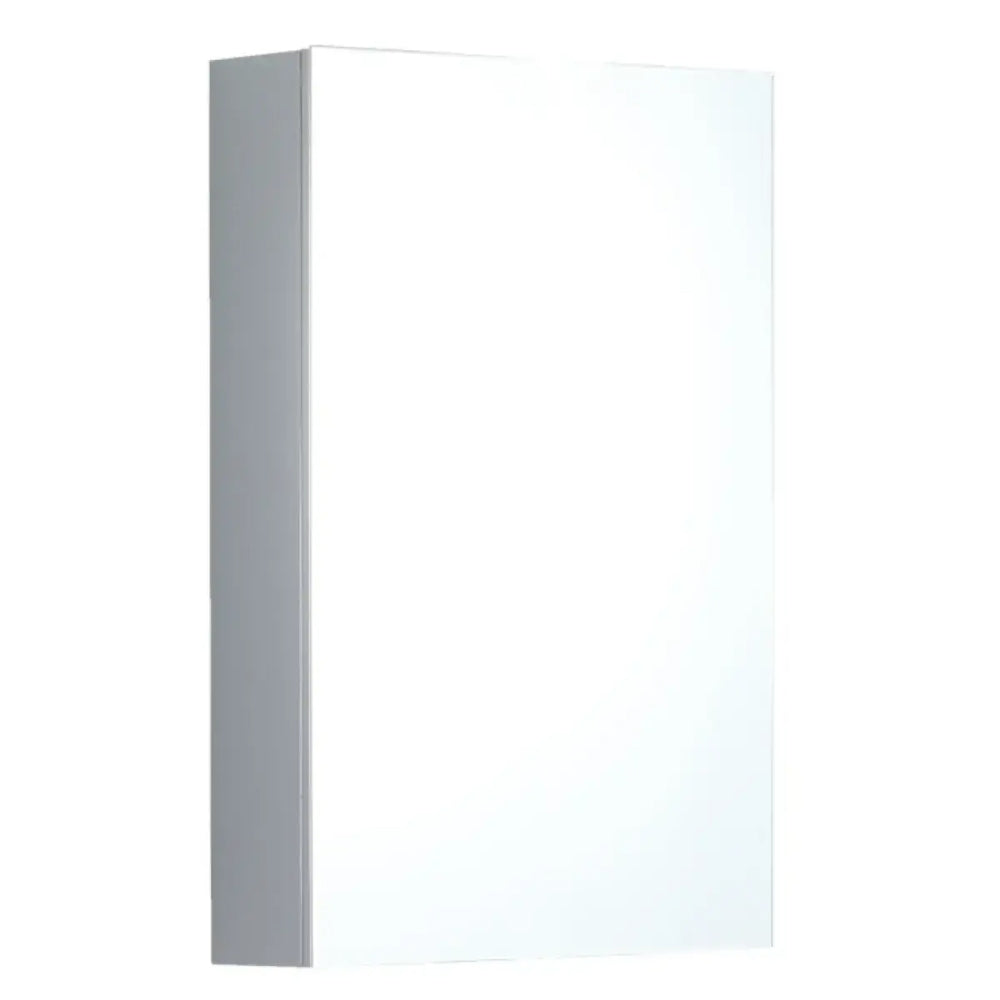 Stockholm Waterproof 450mm Mirrored Cabinet Light Grey 1