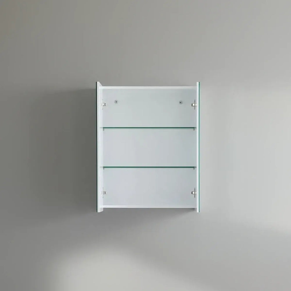 Stockholm Waterproof 750mm Mirror Cabinet White 2