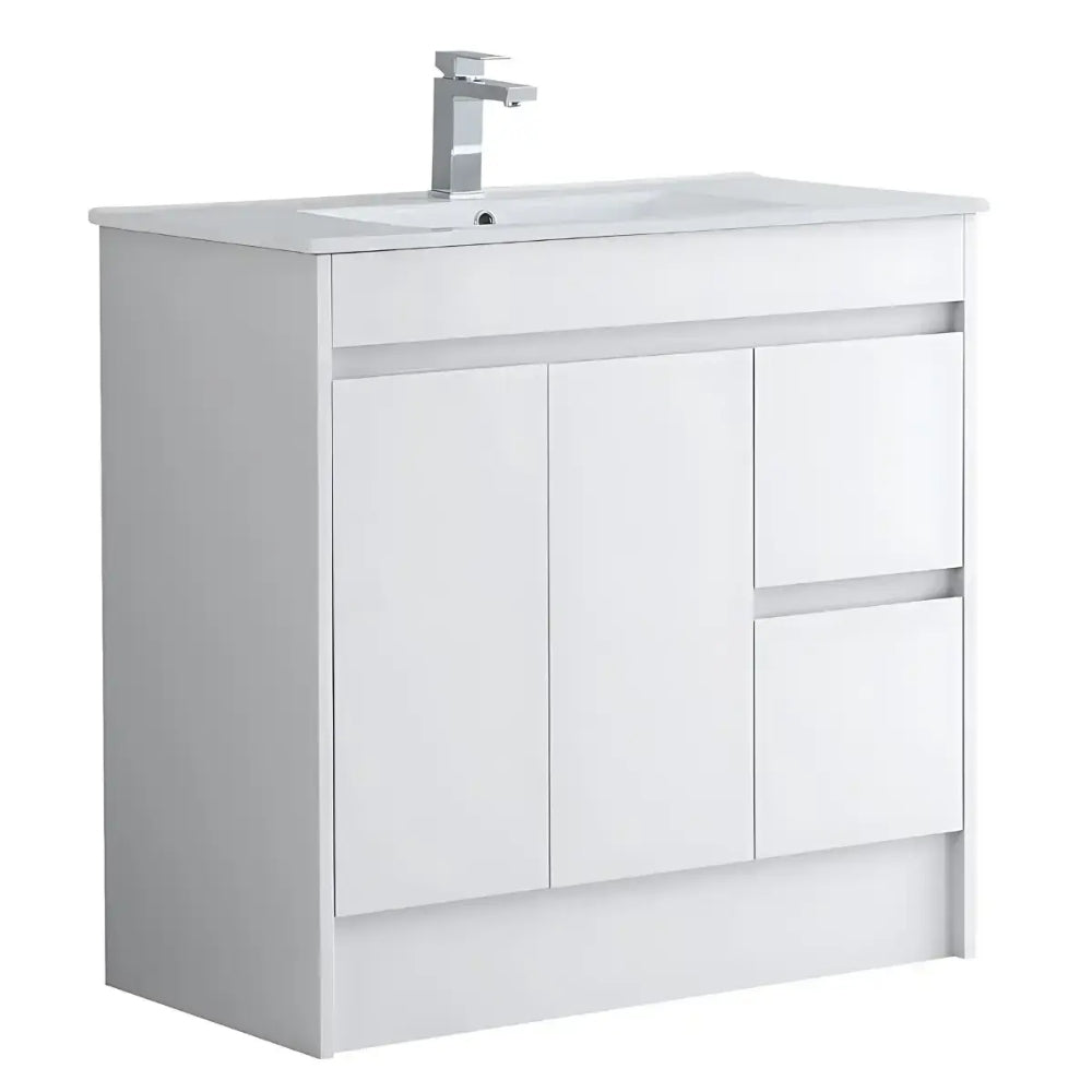 Stockholm Waterproof 900mm Vanity Unit White 6