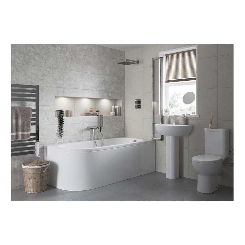 Tengri Close Coupled Toilet Inc Soft Close Seat image 1