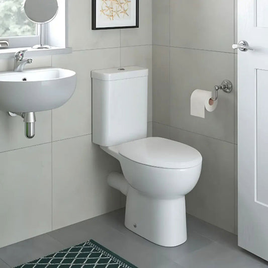 Tengri Close Coupled Toilet Inc Soft Close Seat image